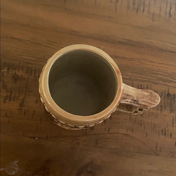 Vintage Ceramic Beer Stein Men Pipe Barrel Woods Made in Japan - Picture 6 of 8